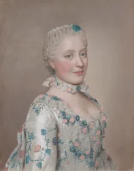 A szász Marie Josephe portréja